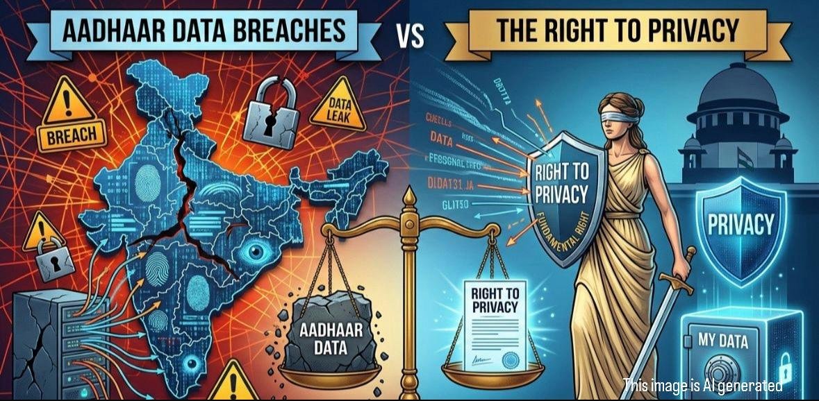 Aadhaar Data Breaches and the Right to Privacy - Legal Blur